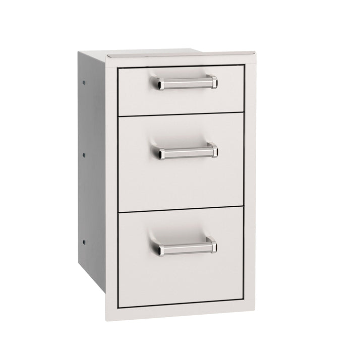 Select Triple Access Drawer, Stainless Steel, 14", Fire Magic