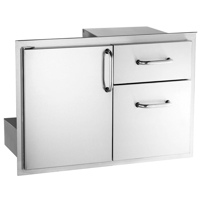 Select Double Doors with Double Drawers , 30", Fire Magic