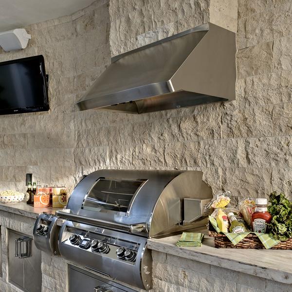 Fire Magic Stainless Steel Vent Hood With Fan - 36"