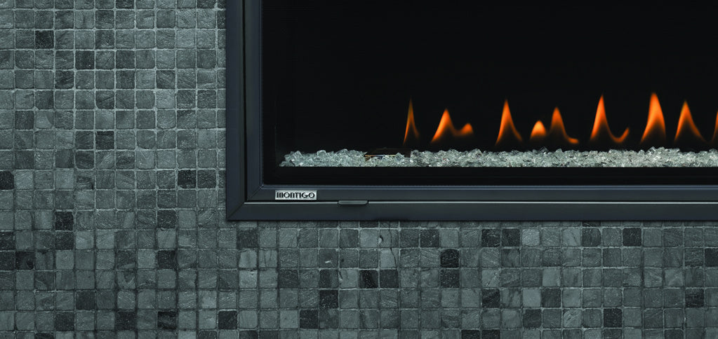 Montigo DelRay Direct Vent Linear Fireplace - 36" (Basic)