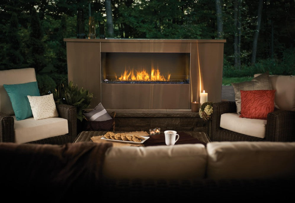 Napoleon Galaxy 48 Single Sided Outdoor Gas Fireplace