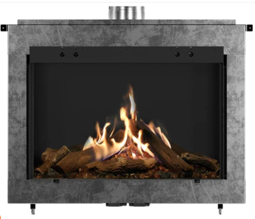 Faber MatriX 4326 Series Single-sided Front-facing Built-in Gas Fireplace