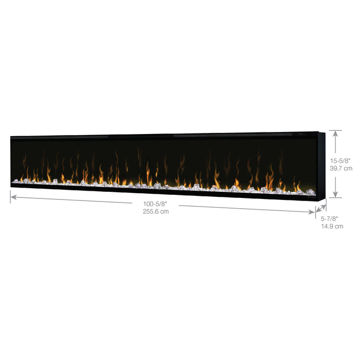 Dimplex Ignite® XL 100" Built-in Linear Electric Fireplace