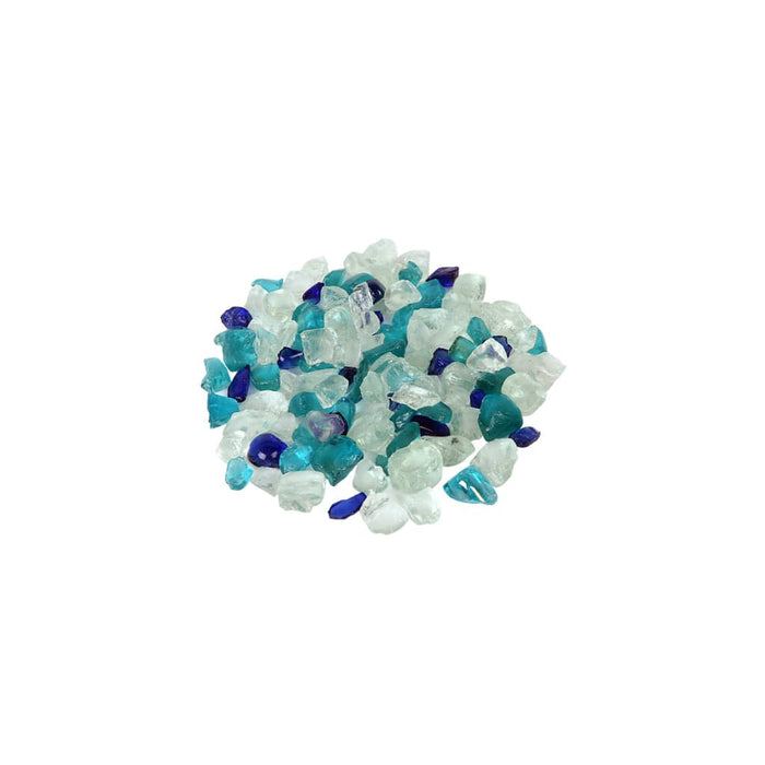 Amantii Ocean Blue Fire Glass - 5lbs