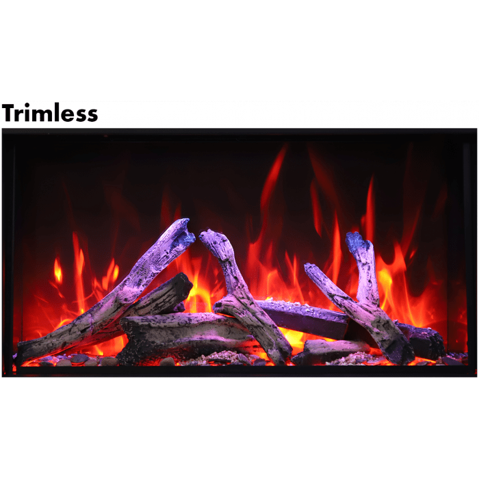 Amantii Panorama BI Deep XT 40" Smart Electric Fireplace