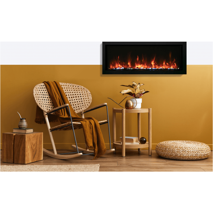 Amantii Panorama BI Extra Slim 30" Smart Electric Fireplace