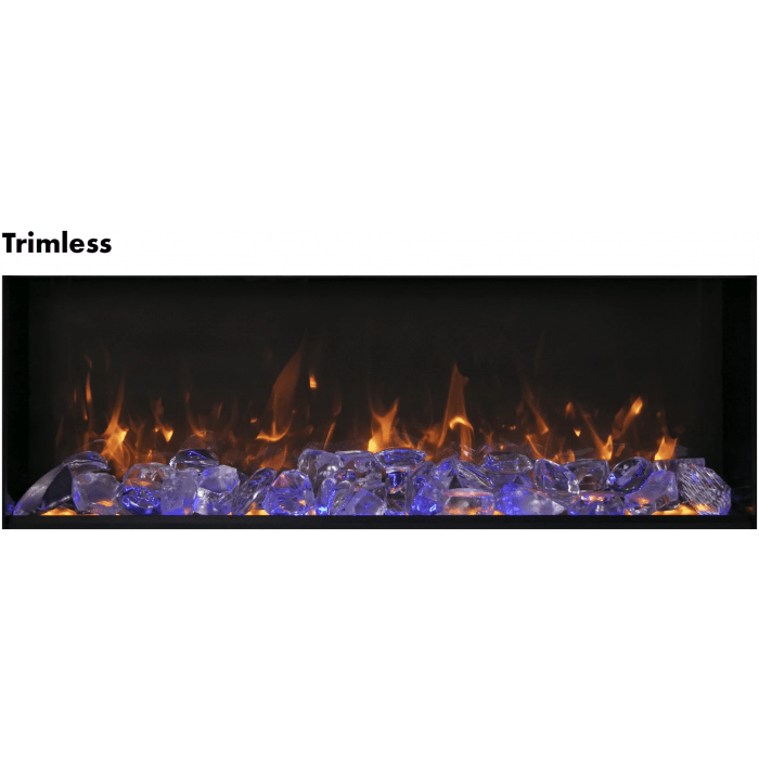 Amantii Panorama BI Extra Slim 30" Smart Electric Fireplace