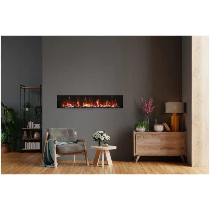 Amantii Panorama BI Extra Slim 30" Smart Electric Fireplace