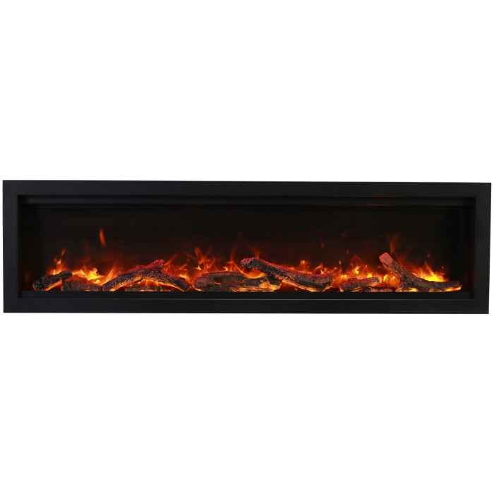 Amantii Symmetry Smart 100" Electric Fireplace