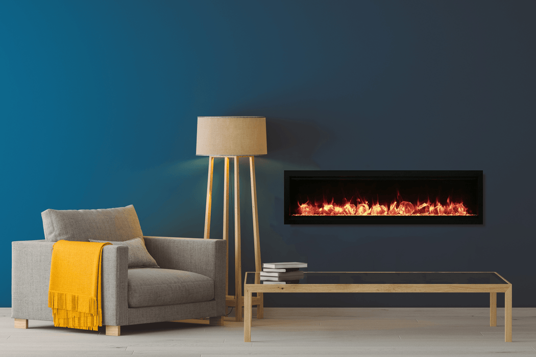 Amantii Symmetry Smart 100" Electric Fireplace