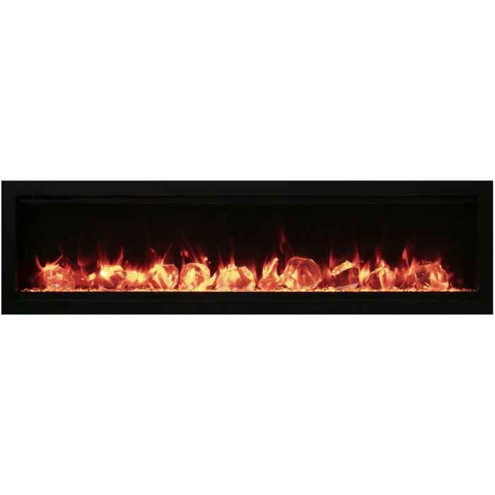 Amantii Symmetry Smart 100" Electric Fireplace