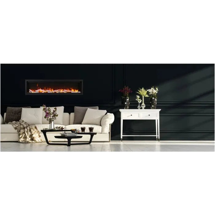 Amantii Symmetry Smart 100" Electric Fireplace