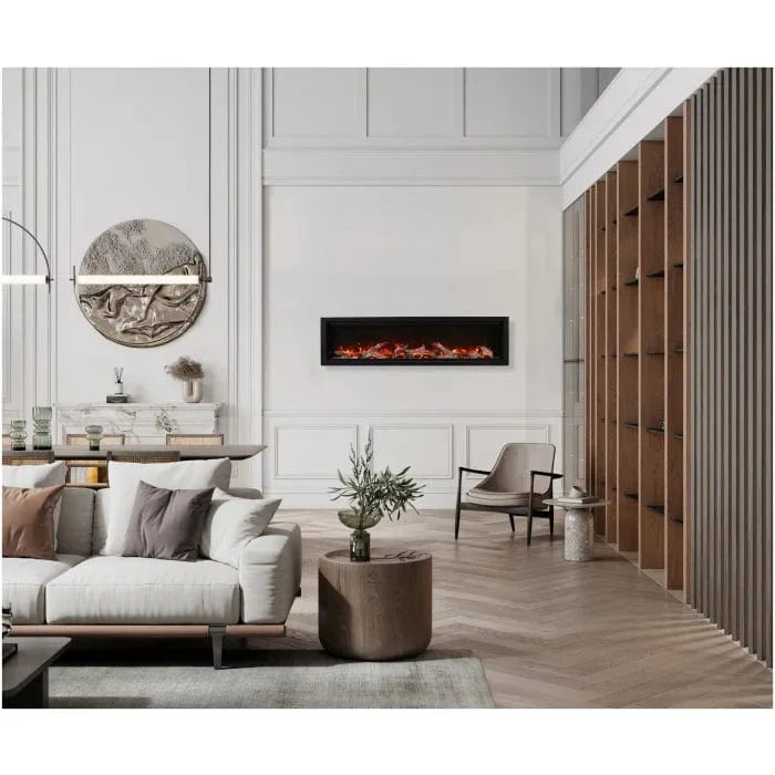 Amantii Symmetry Smart 100" Electric Fireplace