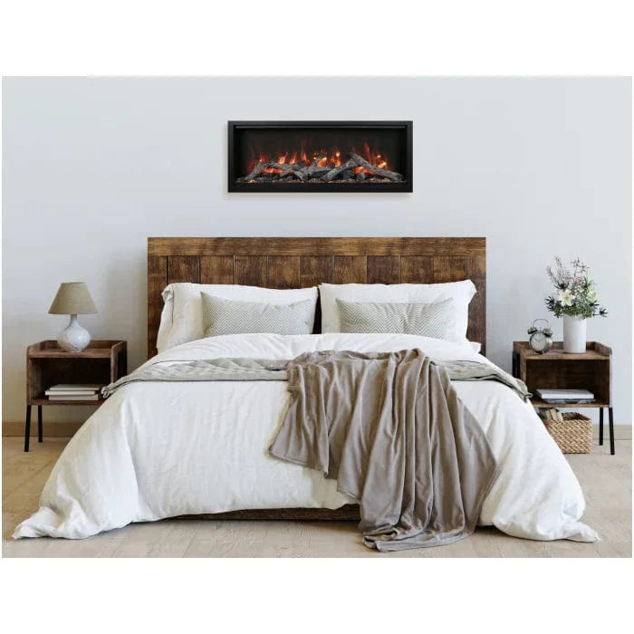 Amantii Symmetry XT Smart 74" Electric Fireplace