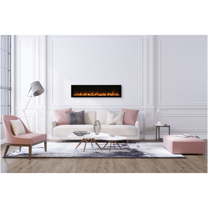 Amantii Symmetry Xtra Slim 42" Smart Electric Fireplace