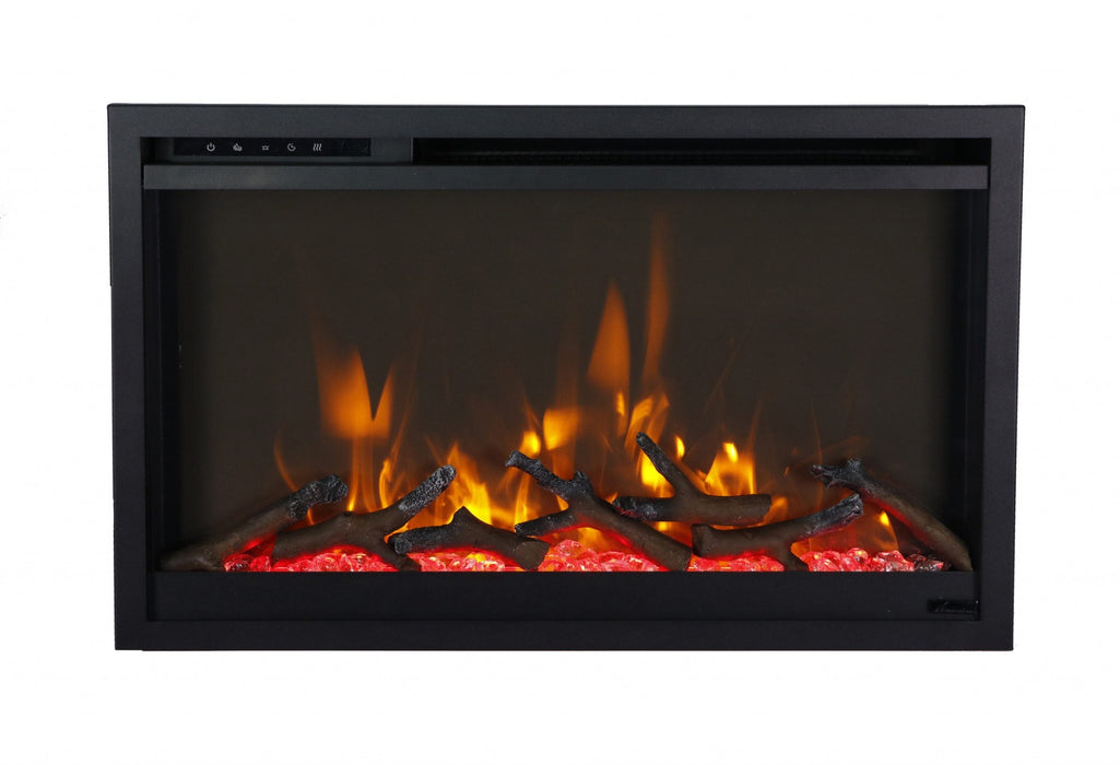 Amantii Traditional Xtra Slim 26" Electric Fireplace