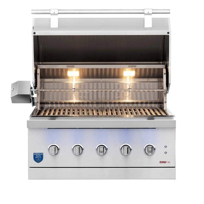 American Made Grills AMG Encore 36" Hybrid Built-in Gas Grill