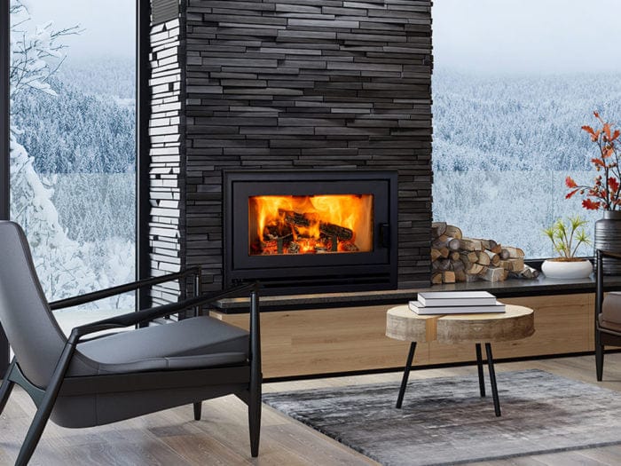 Astria 55,000 BTU Front Open Wood-Burning Fireplace