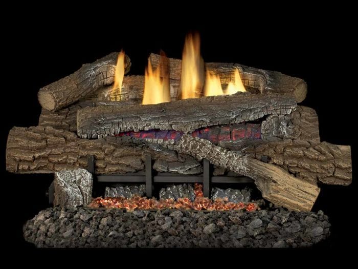 Astria 24 inch Bison Mountain Vent-Free Gas Log Set