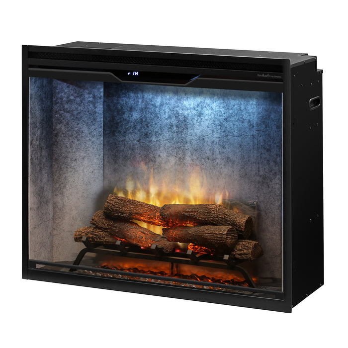 Dimplex Revillusion® 36" Portrait Built-In Firebox with Front Glass and Plug Kit