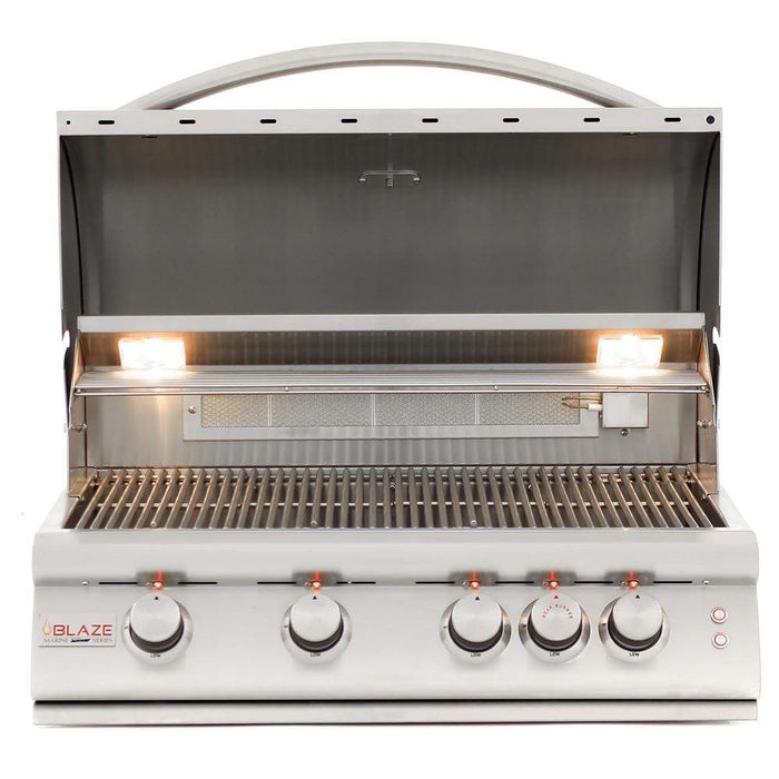 Blaze Premium LTE Marine Grade 316L 4-Burner Gas Grill