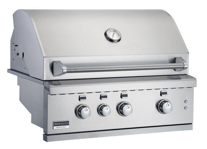 Broilmaster 34-Inch Stainless Steel Built-In Gas Grill-BSG343