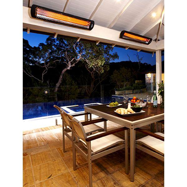 Bromic Tungsten Smart-Heat™ Electric 6000W Outdoor Heater - 56" Black