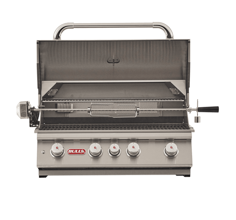 Bull Angus 30-Inch 4-Burner Gas Grill W/ Rotisserie