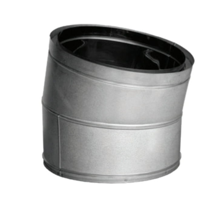 DuraVent DuraTech 18" Diameter 15-Degree Chimney Elbow - 18DT-E15