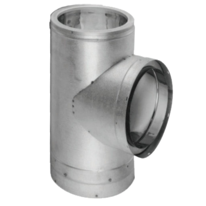 DuraVent DuraTech 18" Diameter Chimney Tee with Cap - 18DT-T