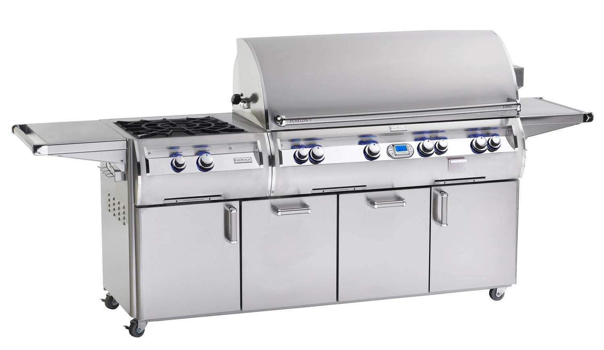 Echelon Diamond Freestanding Grill with Rotisserie, Infrared Burner, Power Burner and Digital Thermometer, 48", Fire Magic