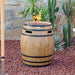 Elementi Elementi Napa Barrel Fire Pit OFG615 Fire Pits