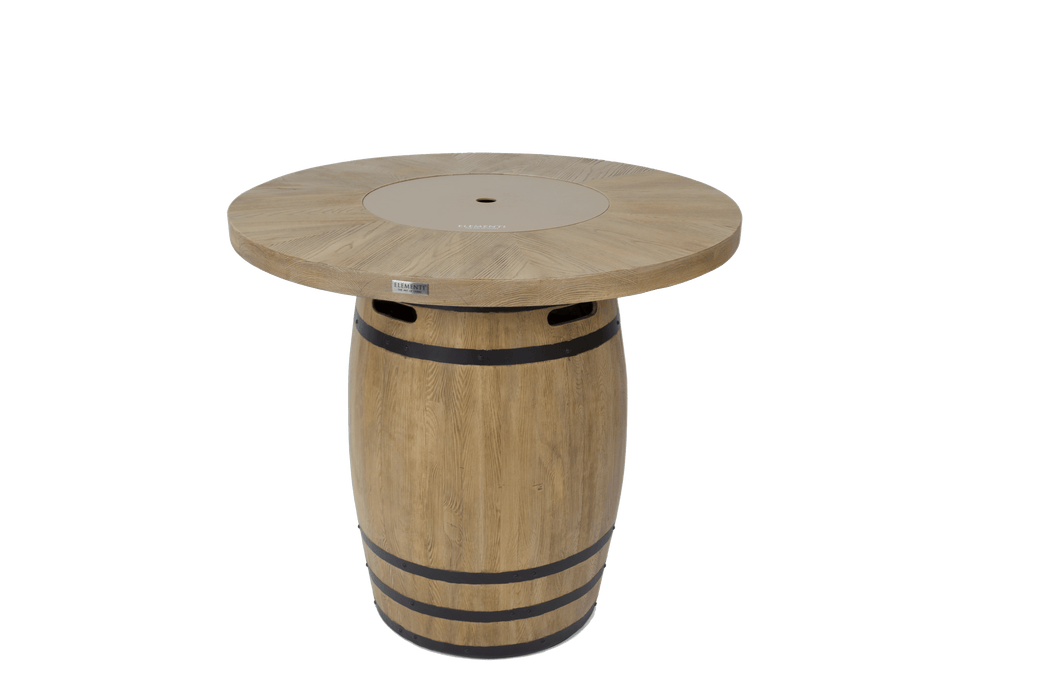 Elementi Elementi Lafite Barrel Fire Table OFG225 Fire Table