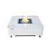 Elementi Plus Annecy Marble Porcelain Fire Table Fire Table Natural Gas