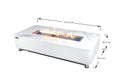 Elementi Plus Elementi Plus Athens Porcelain Top Fire Table Fire Table