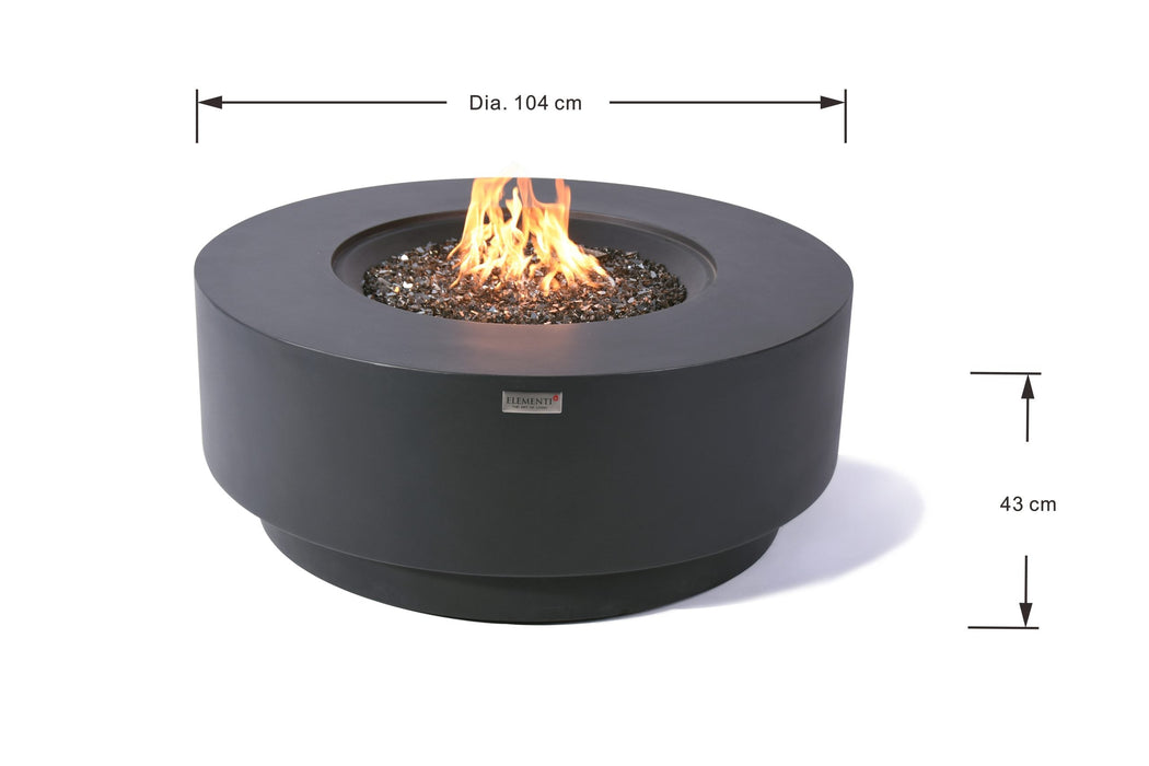 Elementi Plus Elementi Plus Nimes Fire Table OFG414DG Fire Table