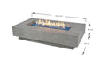 Elementi Plus Elementi Plus Riviera Fire Table OFG415LG Fire Table