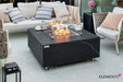 Elementi Plus Elementi Plus Sofia Marble Porcelain Fire Table Fire Table