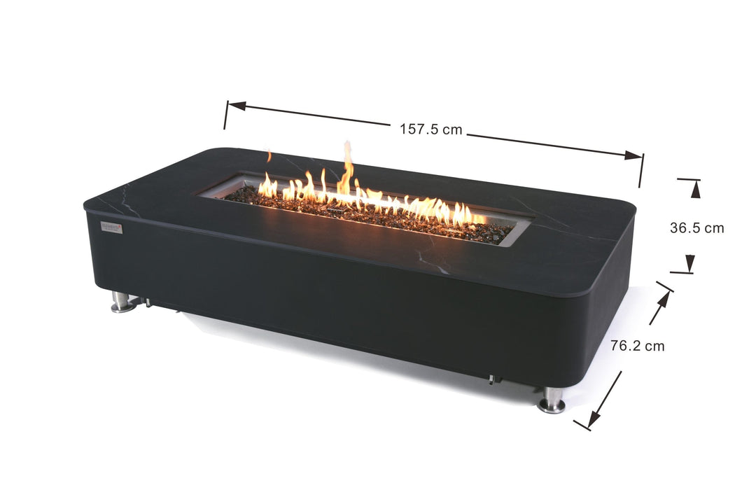 Elementi Plus Elementi Plus Valencia Porcelain Fire Table Fire Table