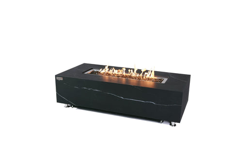 Elementi Plus Elementi Plus Varna Marble Porcelain Fire Table Fire Table