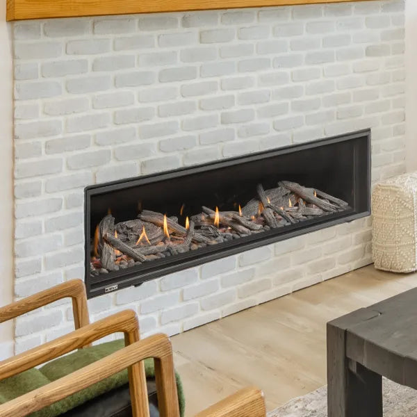 Montigo DelRay Direct Vent Linear Fireplace - 72" (Basic)