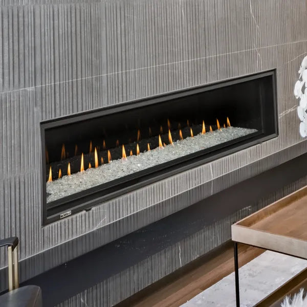 Montigo DelRay Direct Vent Linear Fireplace - 72" (Full Load)