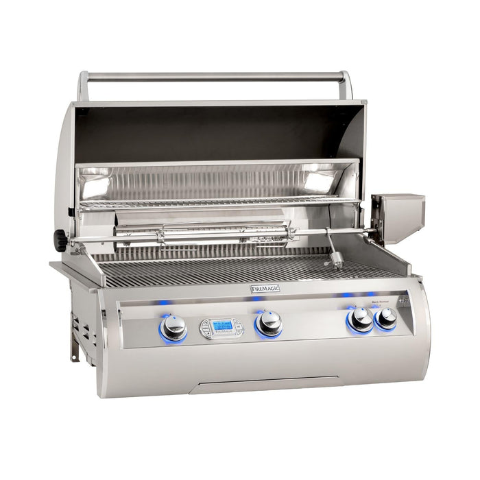 Echelon Diamond  Built-In Grill W/ One Infrared Burner, Rotisserie, & Digital Thermometer, Natural Gas, 36", Fire Magic