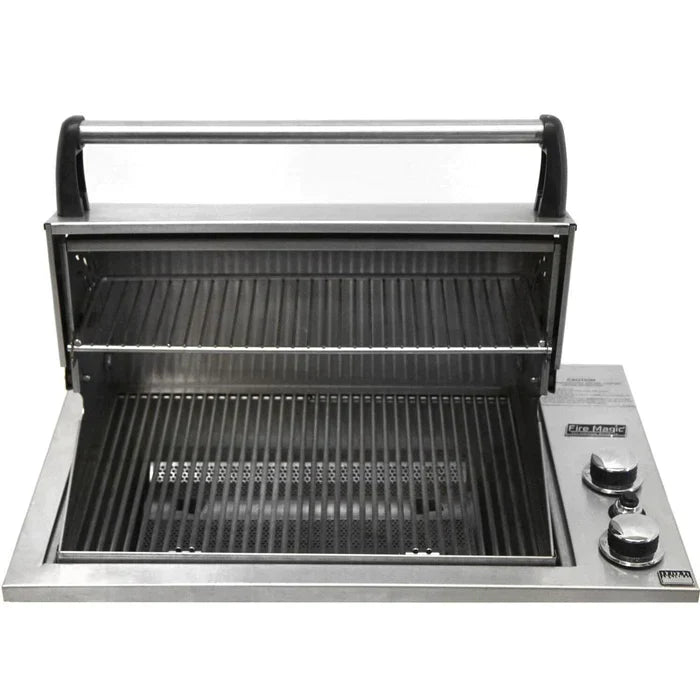 Legacy Deluxe Drop-In Natural Gas Countertop Gourmet Grill, 23", Fire Magic