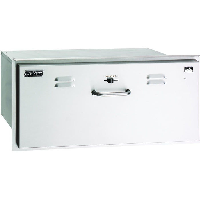 Fire Magic Built-In Select Electric Stainless Steel Warming Drawer, 110V, 30"