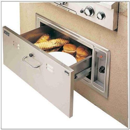 Fire Magic Built-In Select Electric Stainless Steel Warming Drawer, 110V, 30"