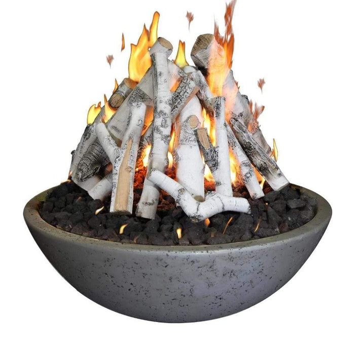 Grand Canyon 39" x 13" Tee-Pee Gas Burner Fire Pit Bowl