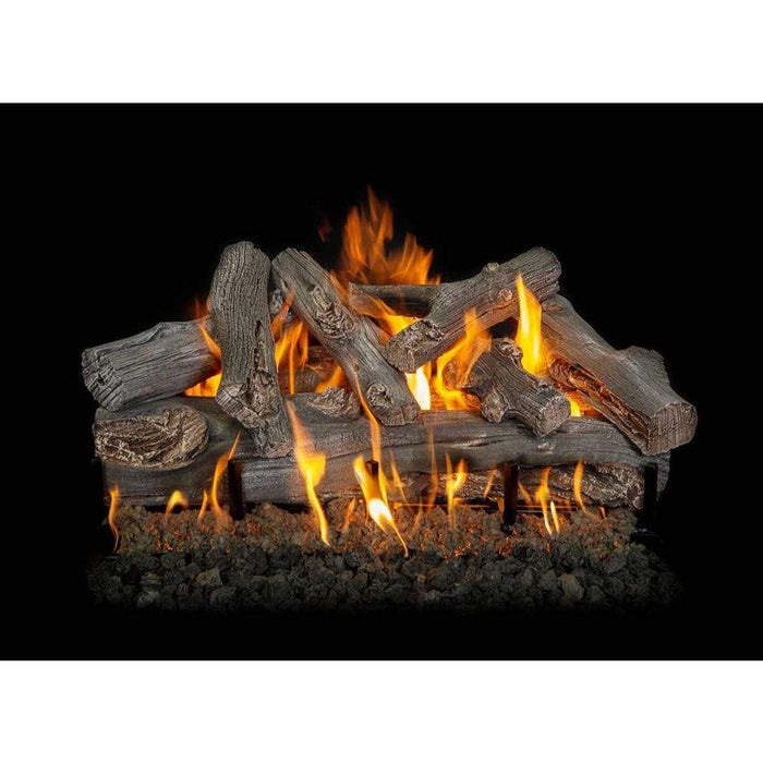 Grand Canyon Western Driftwood 30-inch Vented See-Through Gas Log Set