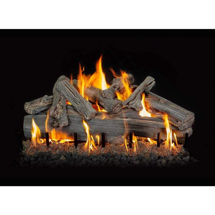 Grand Canyon Western Driftwood 42-inch Vented See-Through Gas Log Set