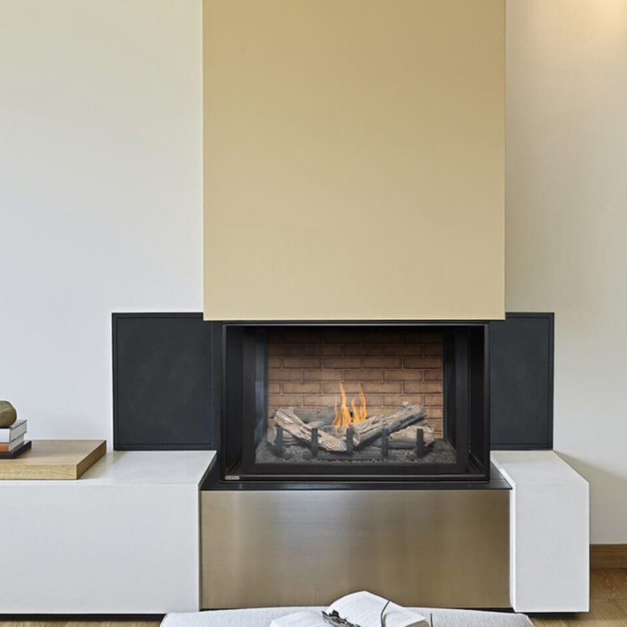 Montigo Divine Bay Traditional Multi Sided Direct Vent Gas Fireplace - 38"